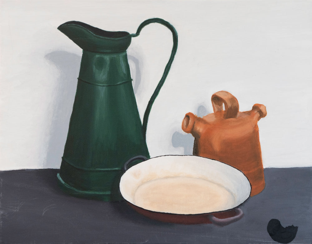 Metal, barro y sartén